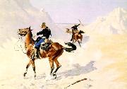 Frederick Remington The Advance Guard oil painting on canvas